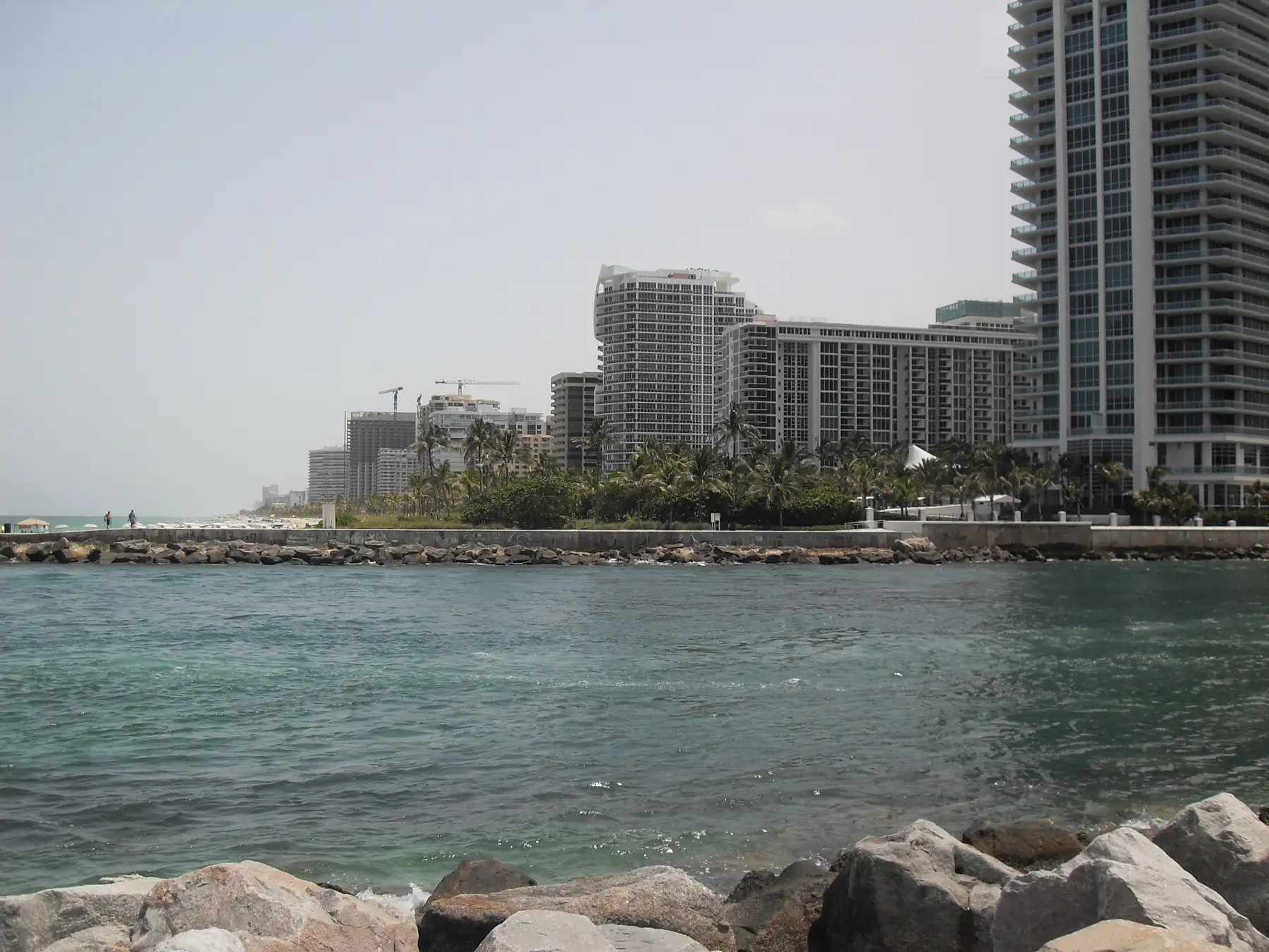 Bal Harbour across Haulover Inlet — Arlen House, Sunny Isles Beach