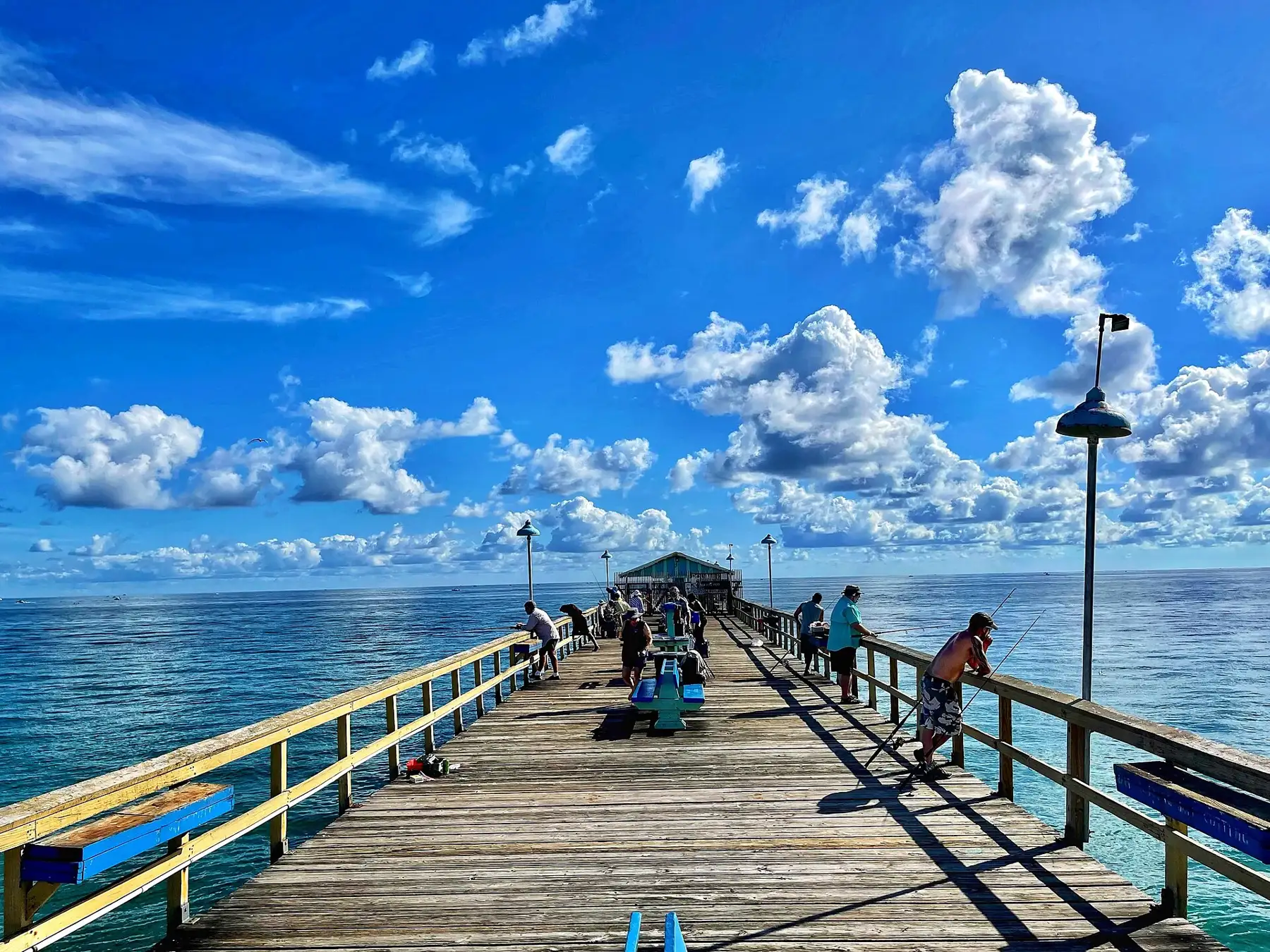 Anglin’s Pier in Lauderdale-by-the-Sea, about 6 minutes north — Coral Ridge Towers, Fort Lauderdale