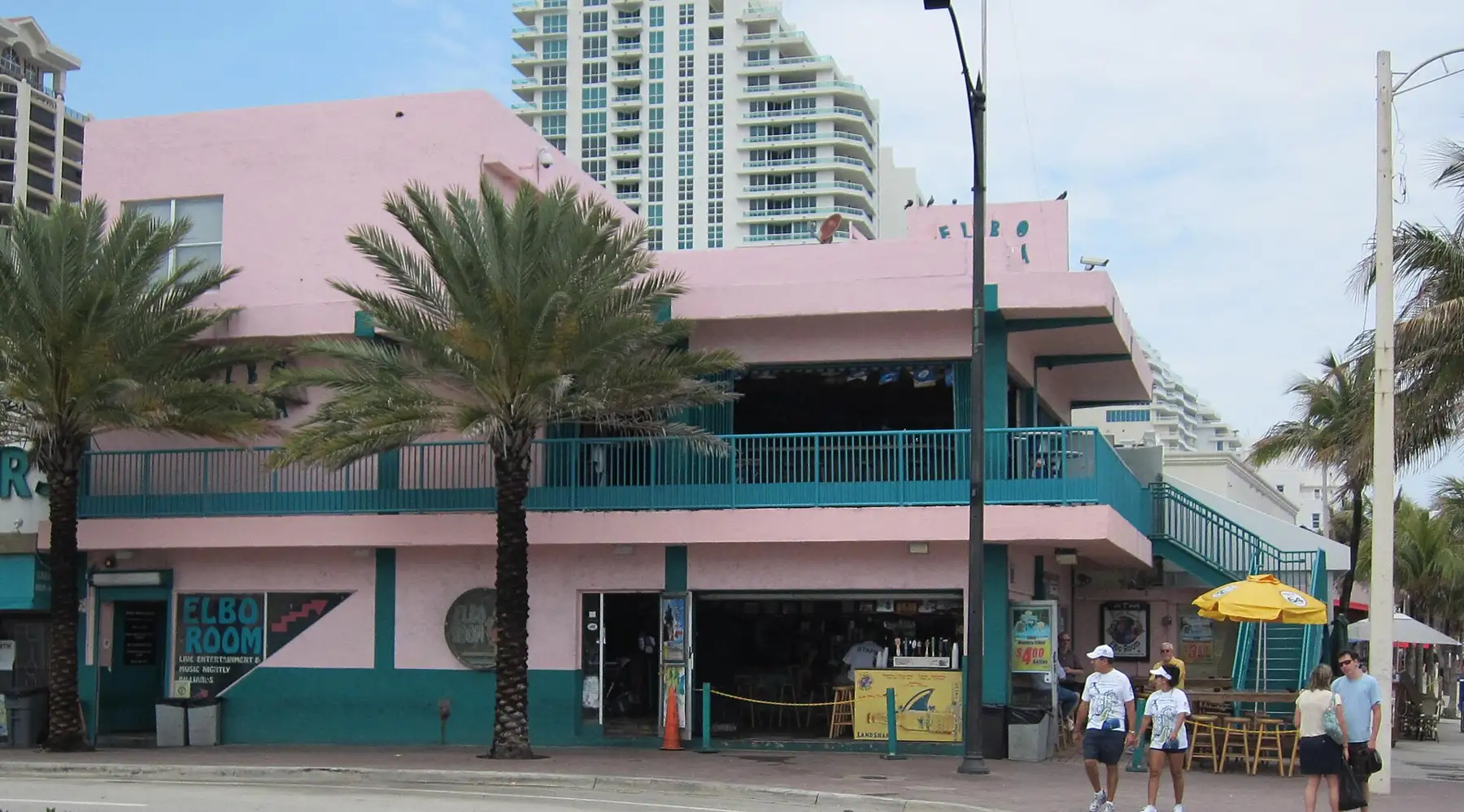 The Elbo Room bar at Las Olas Boulevard and A1A in Fort Lauderdale
