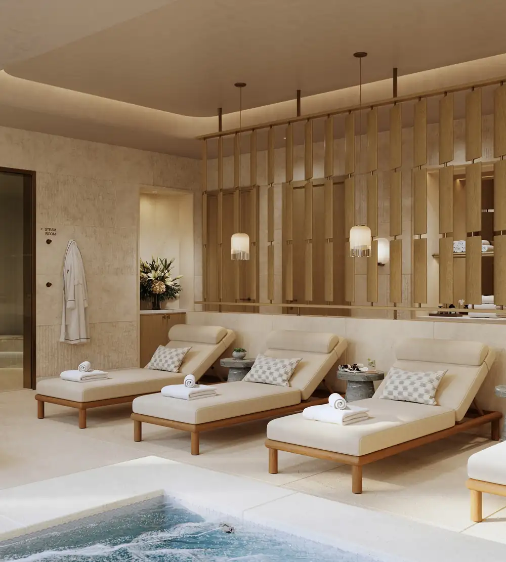 Residents’ spa — St. Regis Residences Bahia Mar, Fort Lauderdale